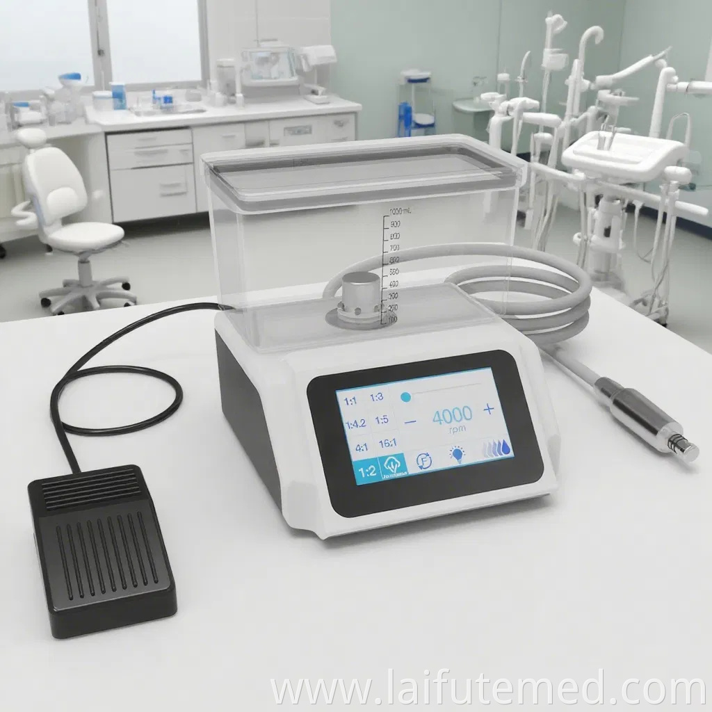 Dental Electric Micro Motor Power System with Water Tank LED Brushless